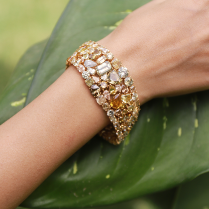 Fancy Colored Diamond Bracelet: Prestige Prism 3