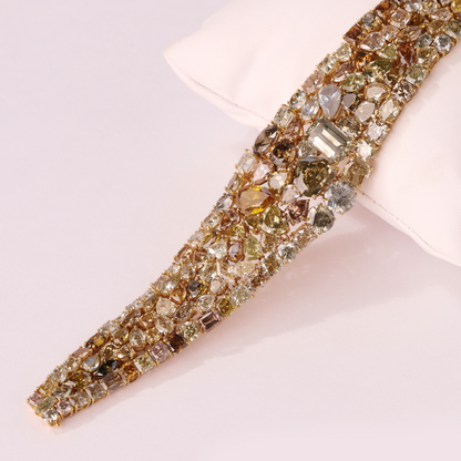 Fancy Colored Diamond Bracelet: Prestige Prism 3