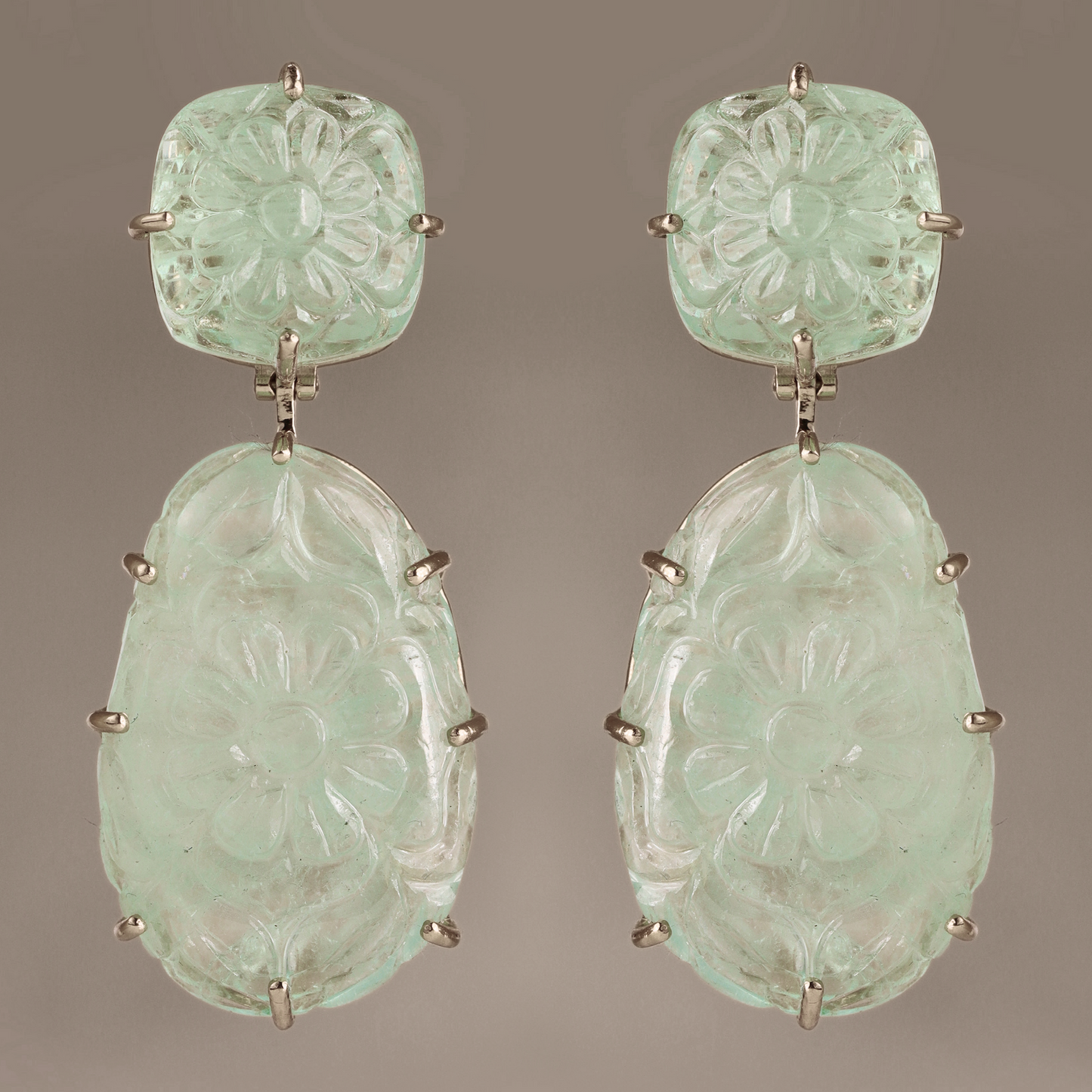 Jardin d’Émeraudes Earrings