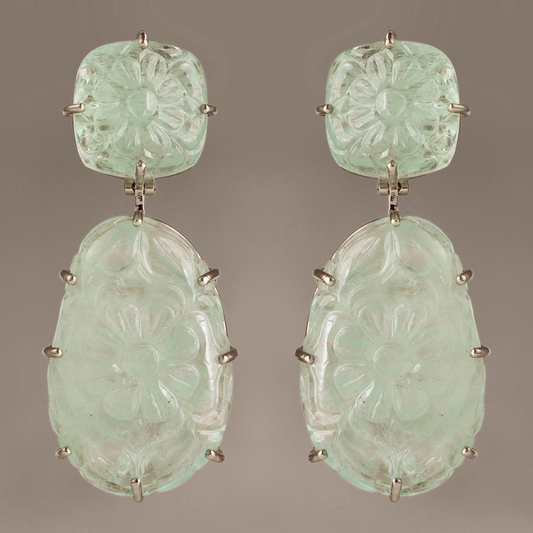 Jardin d’Émeraudes Earrings