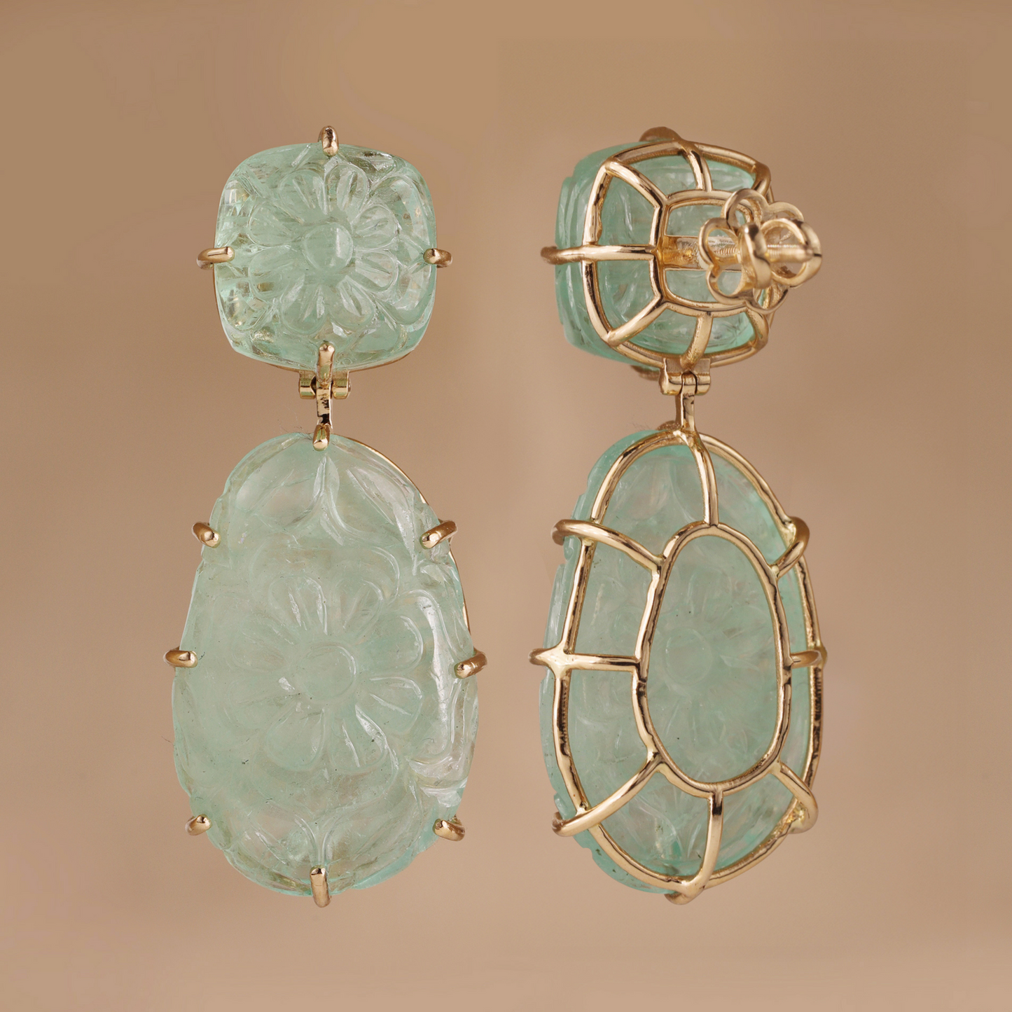 Jardin d’Émeraudes Earrings