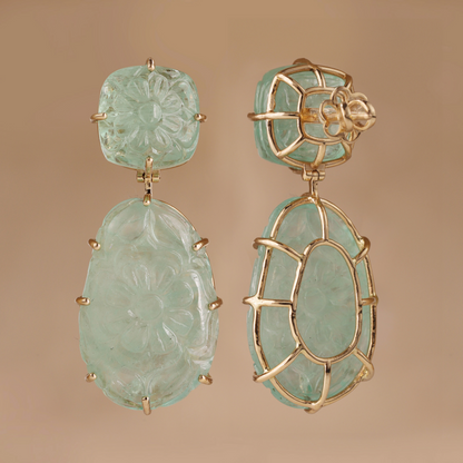 Jardin d’Émeraudes Earrings