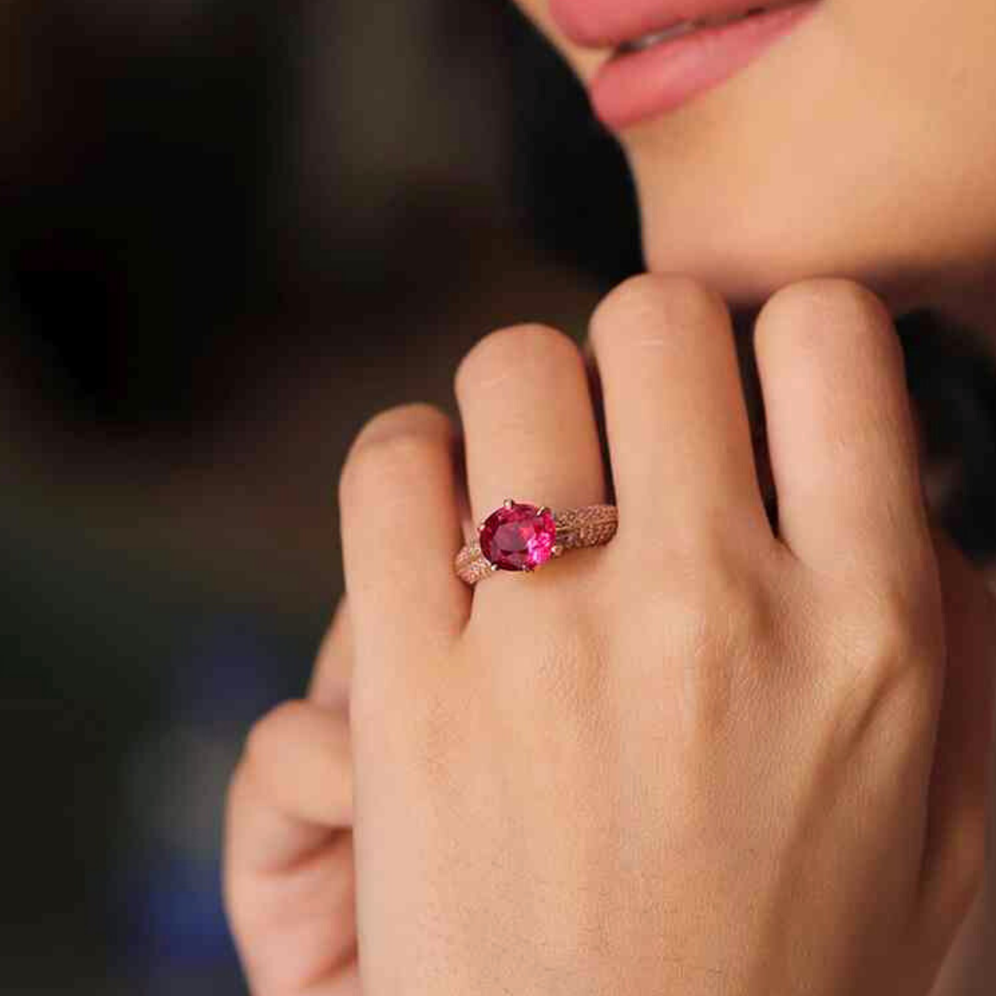 Ruby Rosé Ring