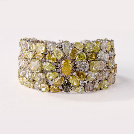 Fancy Colored Diamond Bracelet: Prestige Prism 6