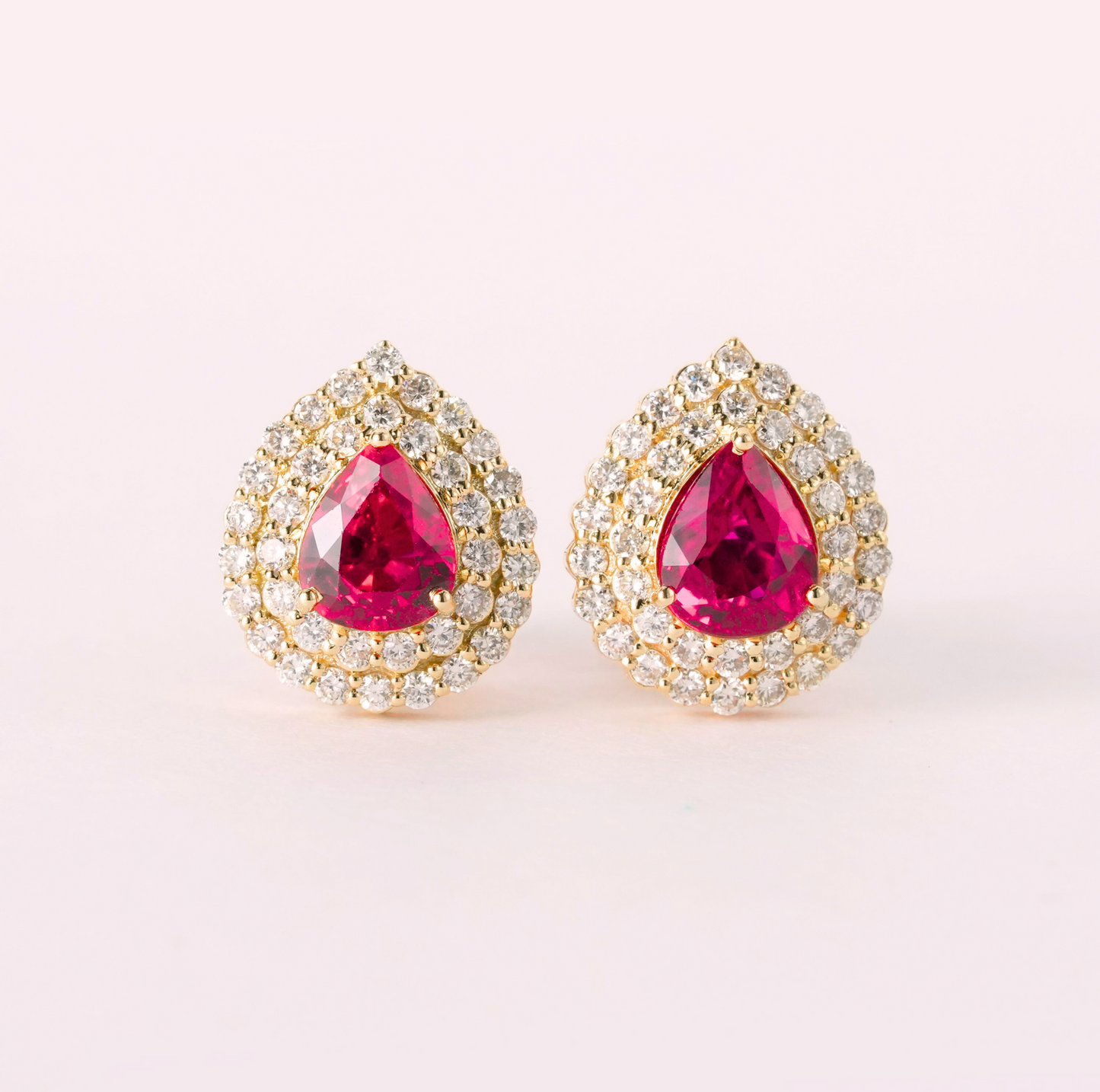 Scarlet Belle Ruby Earrings