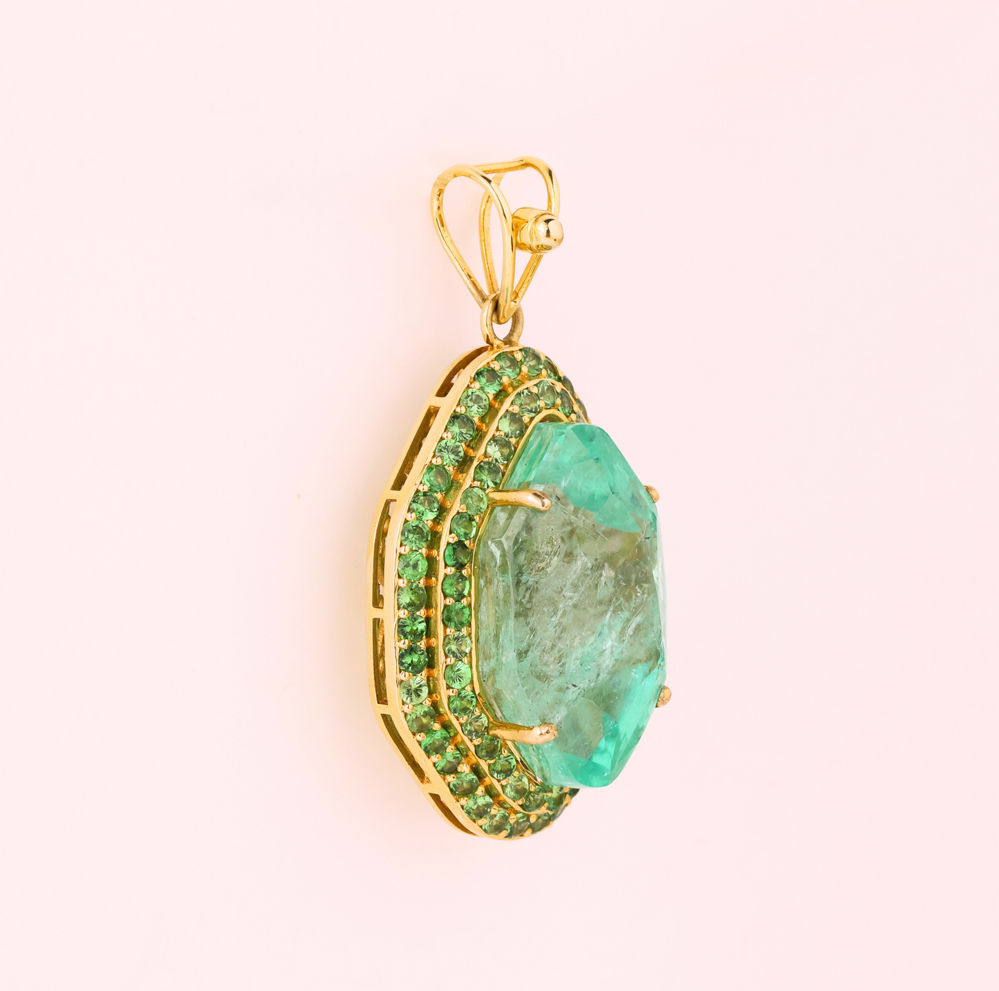 Colombian Emerald Pendant