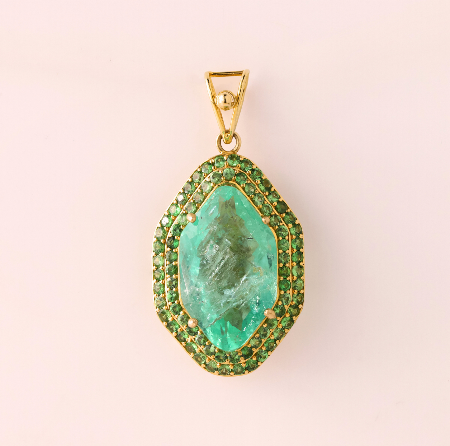 Colombian Emerald Pendant