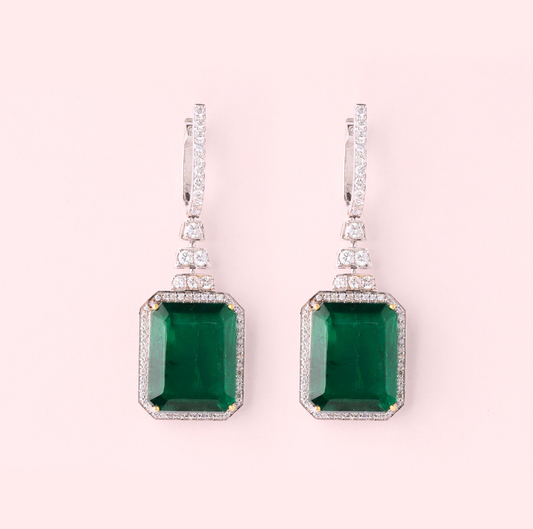 Emerald Earrings